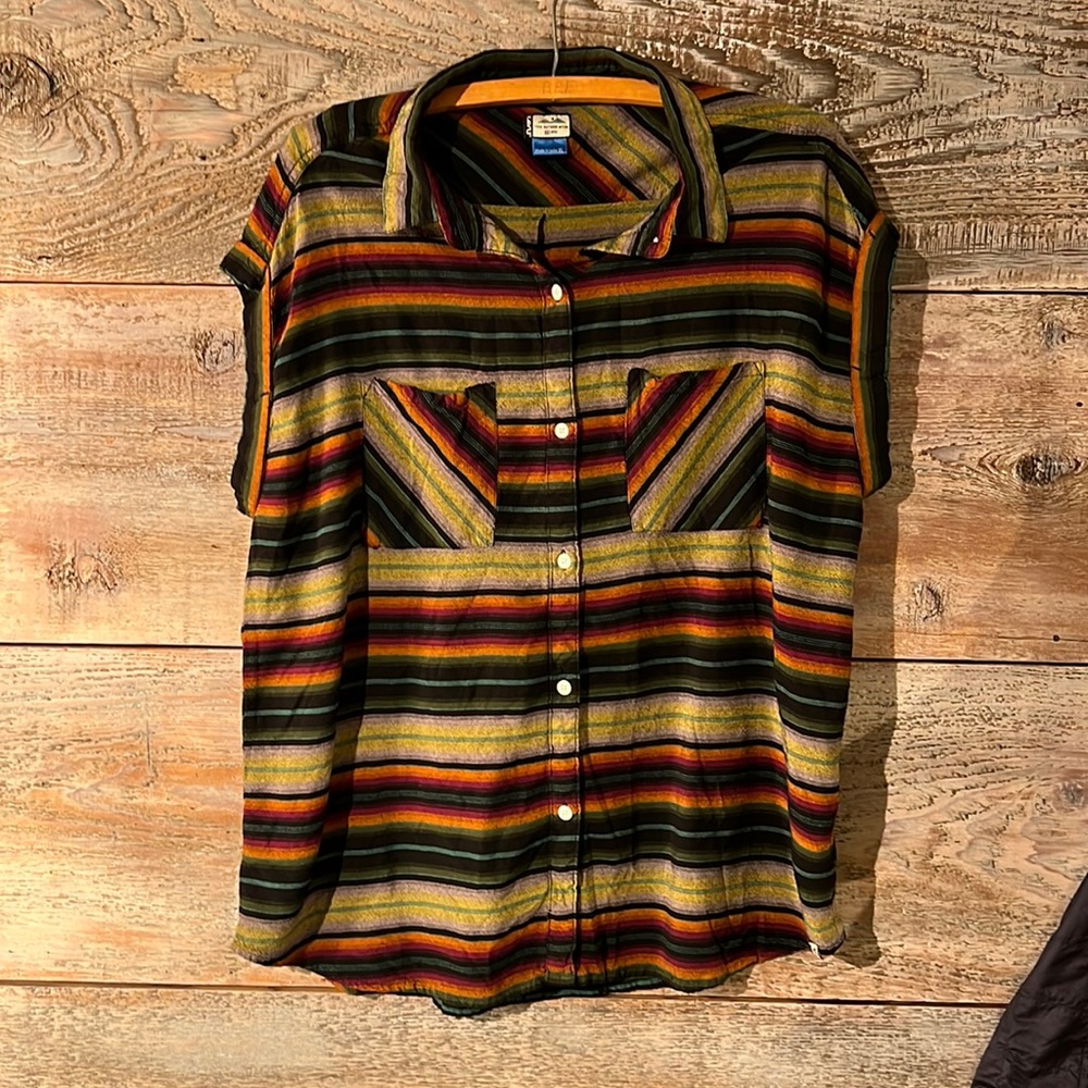 Like New Kavu Button Up